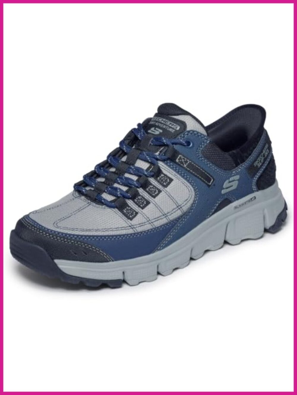 Slip-In Walking Sneakers with Memory Foam Comfort Insole